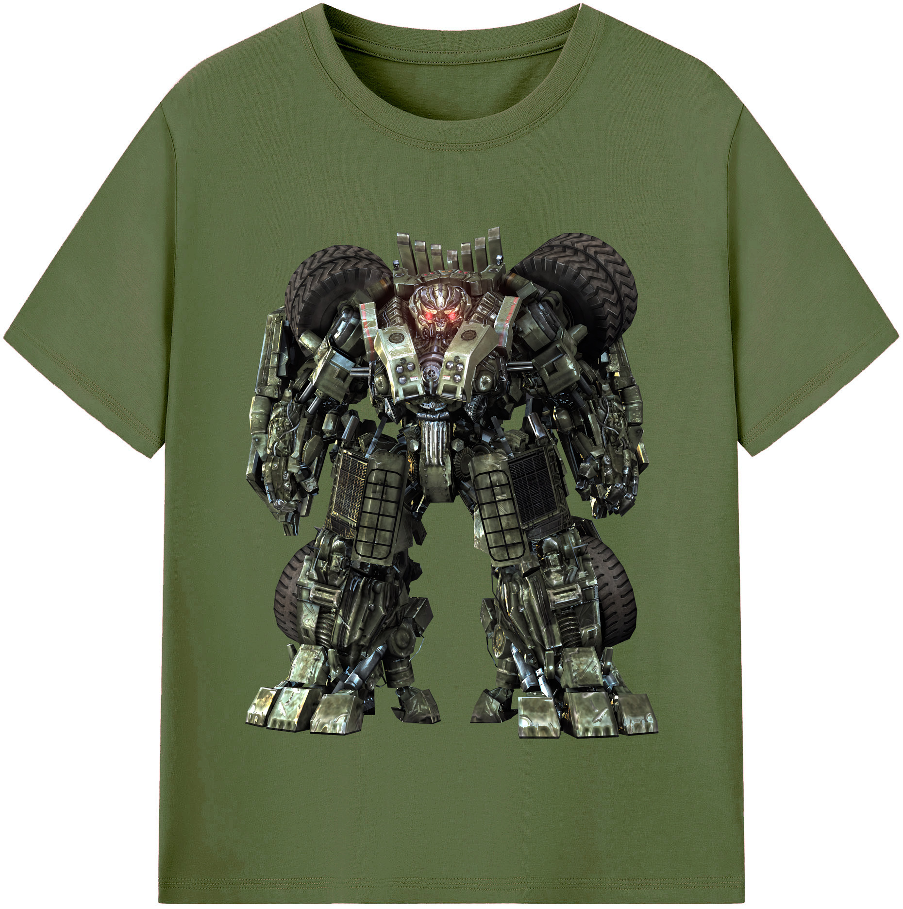 （画像用） Transformers トランスフォーマー 綿100％半袖Tシャツ（フロントプリント）